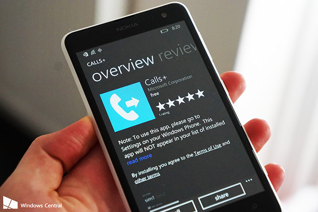 Calls+ для Lumia упрощает управление вызовами