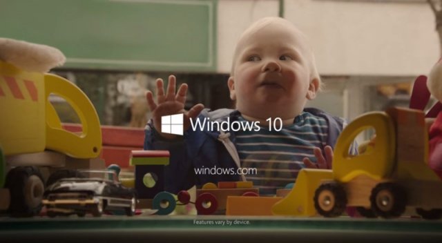  Началась рекламная кампания по продвижению Windows 10