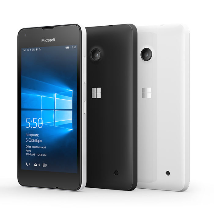 В России начались продажи Microsoft Lumia 550