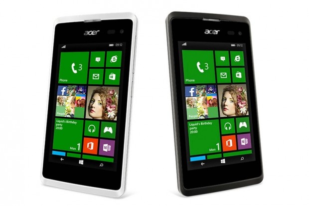 Acer готовит смартфоны на Windows 10 Mobile?