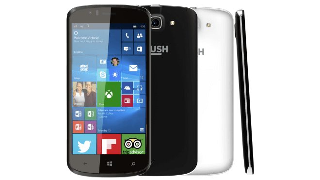 Новый бюджетный смартфон на Windows - Bush Eluma