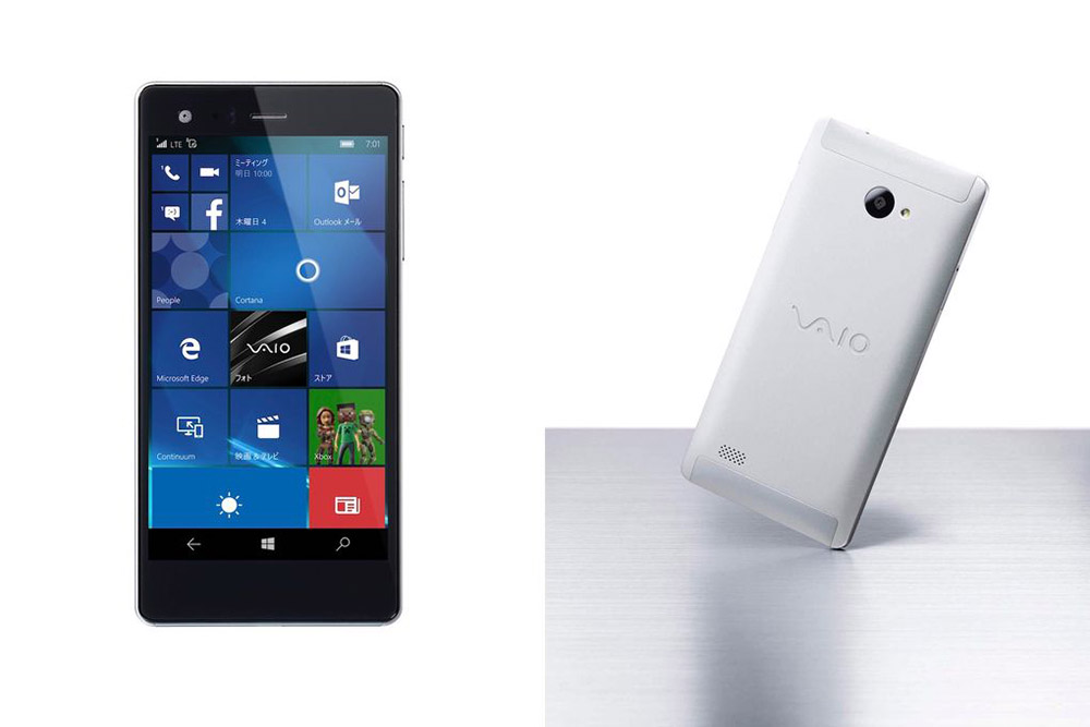 VAIO показала новый смартфон на Windows 10