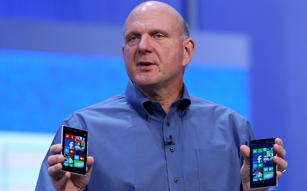 Балмер критикует мобильную стратегию Microsoft
