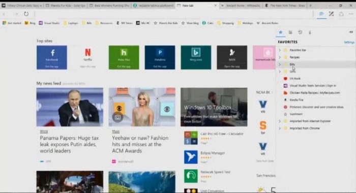 Microsoft добавит новых возможностей для Microsoft Edge