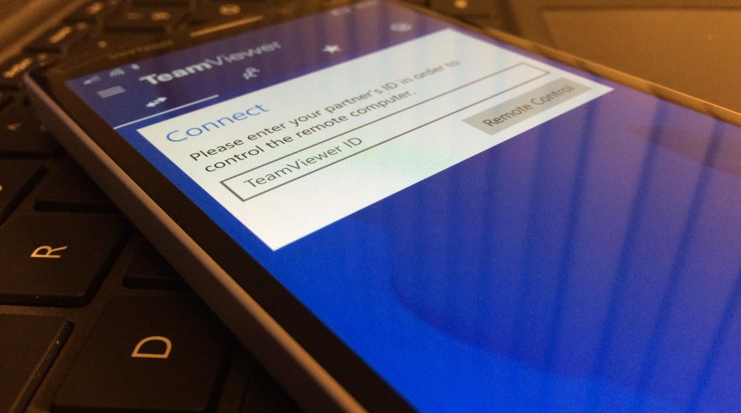 Универсальное приложение TeamViewer для Windows 10 получила поддержку Continuum и Cortana