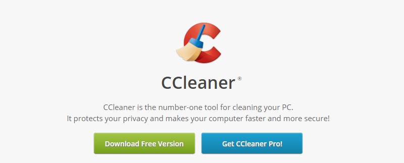Ccleaner - бесплатная программа для очистки компьютера